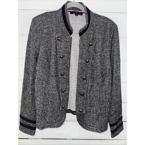 Tommy Hilfiger Women's Classic Tommy Open Front Band Jacket - XL